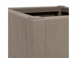 Maceta para Jardín | Jardinera | Macetero 36 x 36 x 35 cm Polipropileno Gris Online