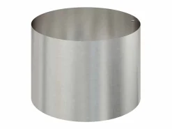 Maceta para Jardín | Jardinera | Macetero 90 x 90 x 20 cm Acero inoxidable Plateado