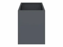 Maceta para Jardín | Jardinera | Macetero Antracita Acero laminado en frío Gris Outlet