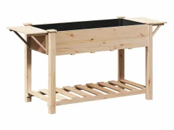 Maceta para Jardín | Jardinera | Macetero con estante 155 x 59 x 76.5 cm^ Discount