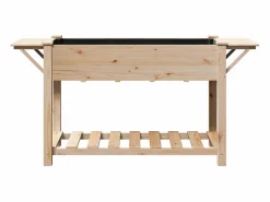 Maceta para Jardín | Jardinera | Macetero con estante 155 x 59 x 76.5 cm^ Discount