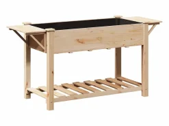 Maceta para Jardín | Jardinera | Macetero con estante 155 x 59 x 76.5 cm^ Discount