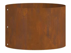 Maceta para Jardín | Jardinera | Macetero Marrón 30 x 30 x 20 cm Acero oxidado Marru00f3n Outlet