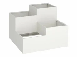 Macetero|Maceta para Jardín | Jardinera | Macetero 80 x 80 x 60 cm Acero