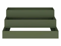 Maceta para Jardín | Jardinera | Macetero oliva 90 x 90 x 35 cm Acero Verde Online