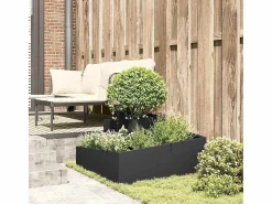 Maceta para Jardín | Jardinera | Macetero 80 x 80 x 50 cm Acero laminado en frío^ Outlet