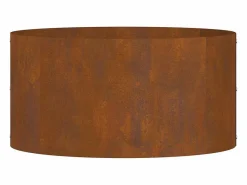 Maceta para Jardín | Jardinera | Macetero Marrón 40 x 40 x 20 cm Acero oxidado^ Hot