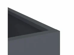 Maceta para Jardín | Jardinera | Macetero Antracita Acero laminado en frío Gris Clearance