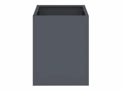 Maceta para Jardín | Jardinera | Macetero Antracita Acero laminado en frío Gris Clearance