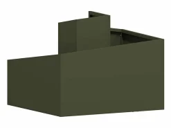 Maceta para Jardín | Jardinera | Macetero oliva 60 x 60 x 50 cm Acero^ Online