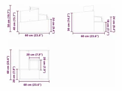 Maceta para Jardín | Jardinera | Macetero oliva 60 x 60 x 50 cm Acero^ Online
