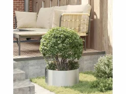 Macetero|Maceta para Jardín | Jardinera | Macetero 40 x 40 x 20 cm Acero galvanizado