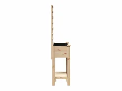 Maceta para Jardín | Jardinera | Macetero con estante 71 x 38 x 152 cm Beige Discount