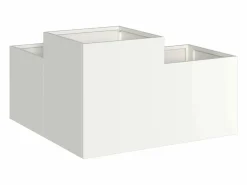 Macetero|Maceta para Jardín | Jardinera | Macetero 80 x 80 x 48 cm Acero