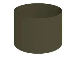 Maceta para Jardín | Jardinera | Macetero oliva 90 x 90 x 20 cm Acero Verde Discount