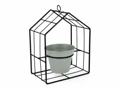 Macetero MOA Vinthera acero claro 27x20x13 cm Verde New