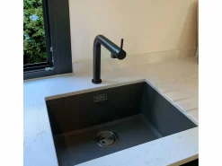 Essebagno Magic mezclador para fregadero Negro Discount