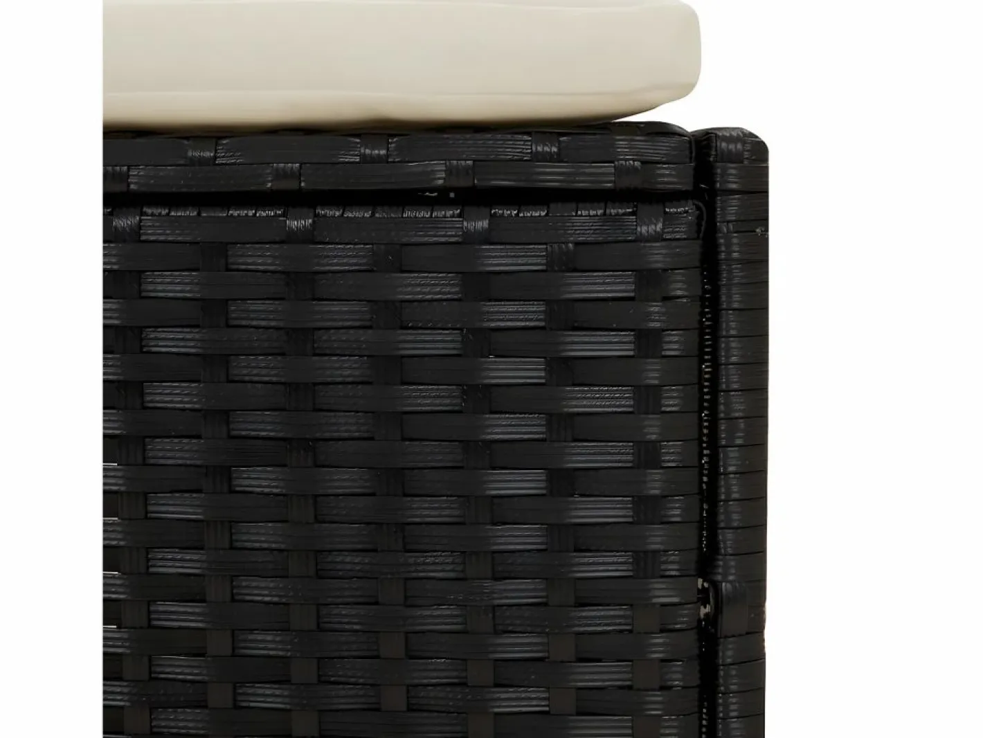 Maison Exclusive Borde bañera hidromasaje madera acacia y ratán sintético^ Hot