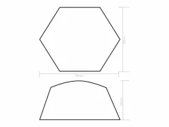 Maison Exclusive Carpa para piscina de tela 590x520x250 cm Azul Best