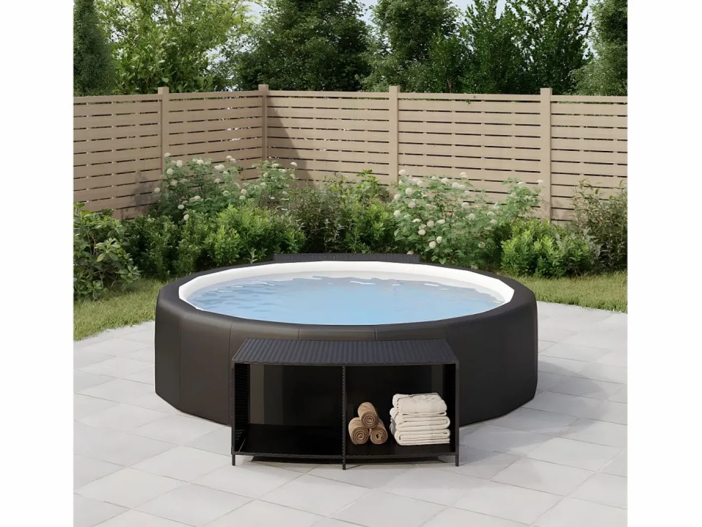 Accesorio Piscina|Maison Exclusive Estantes de almacenaje 2 unidades ratán sintético