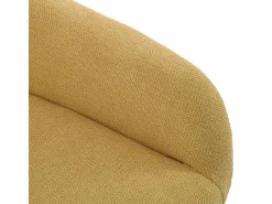 MALMO-Sillón de madera natural y tela Trendy Safran^Moloo Hot