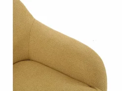 MALMO-Sillón de madera negra y tela Trendy Safran^Moloo Clearance