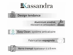 Mampara de bañera plegable RITA^KASSANDRA Clearance