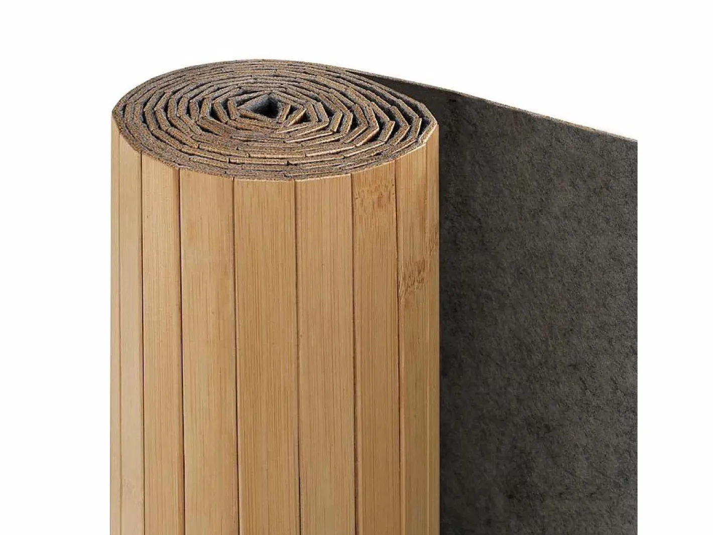 Biombo|Mampara de bambú 250 x 165 cm Natural