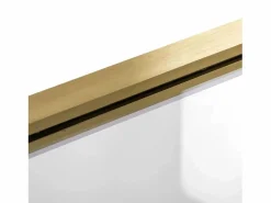 Rea Mampara De Baño Agat 80 Brush Gold Dorado Sale