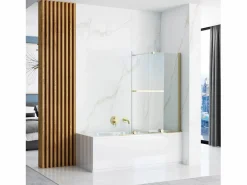 Rea Mampara De Bañera|Mampara De Baño Fabian 100 Gold