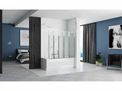 Rea Mampara De Baño Idea 120 Chrome Gris Outlet