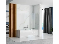 Rea Mampara De Baño Lagos 80 Chrome Gris Discount