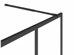 Shower & Design Mampara De Ducha|Mampara de ducha italiana mate estilo atelier, 140 x 200 cm, URBANIK