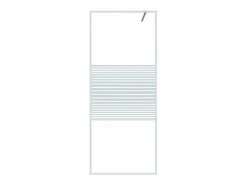 Mampara De Ducha|Mampara de ducha vidrio ESG transparente 80x195 cm ES66426