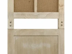 Mampara divisoria de 4 paneles Marrón 140x165 cm Tela^ New