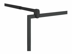 Mampara ducha accesible vidrio ESG negro 90x195 cm ES66424 Transparente Outlet