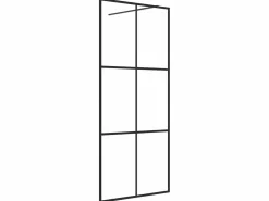Mampara ducha accesible vidrio ESG transparente 90x195 cm ES66329^ Discount