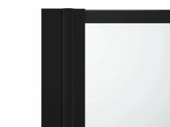 Shower & Design Mampara para bañera pivotante mate look atelier, 80 x 140 cm, DOLANA Negro Sale