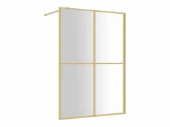Mampara De Ducha|Mampara puerta ducha vidrio transparente ESG 140x195 cm ES469481