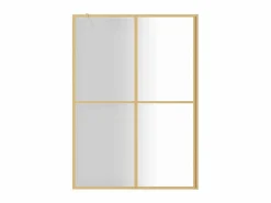 Mampara De Ducha|Mampara puerta ducha vidrio transparente ESG 140x195 cm ES469481