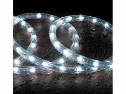 Manguera LED Redonda 220V AC 36 LED/m RGB IP65 Corte 100 cm a Medida RGB 5 m^Ledkia Sale