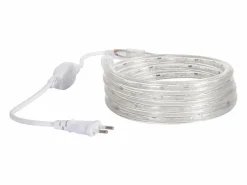 Ledkia Manguera LED Redonda 220V AC 36 LED/m Cálido IP65 a Medida Corte cada 100 cm 1 m Blanco Sale