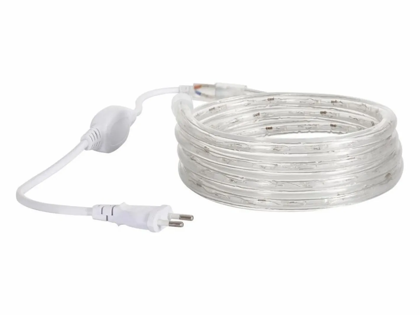 Ledkia Manguera LED Redonda 220V AC 36 LED/m Cálido IP65 a Medida Corte cada 100 cm 1 m Blanco Sale