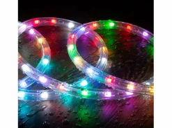 Ledkia Manguera LED Redonda 220V AC 36 LED/m RGB IP65 Corte 100 cm a Medida RGB 3 m Blanco Online