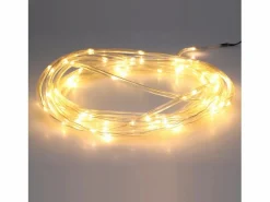 Ledkia Manguera Slim LED Redonda 220V AC 14 LED/m Blanco Cálido IP44 7.5m 2700K Blanco Cálido Transparente Sale