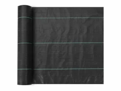 Manta De Acolchado SucceBuy 4 x 32,9 m Barrera Anti-Maleza Premium para Paisaje, Tejido Geotextil Trenzado 5OZ para Grava Negro Hot