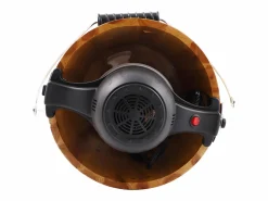 Vente-unique Pequeño Electrodoméstico|Maquina de hacer helado GIVRETO de madera - 3.5 L