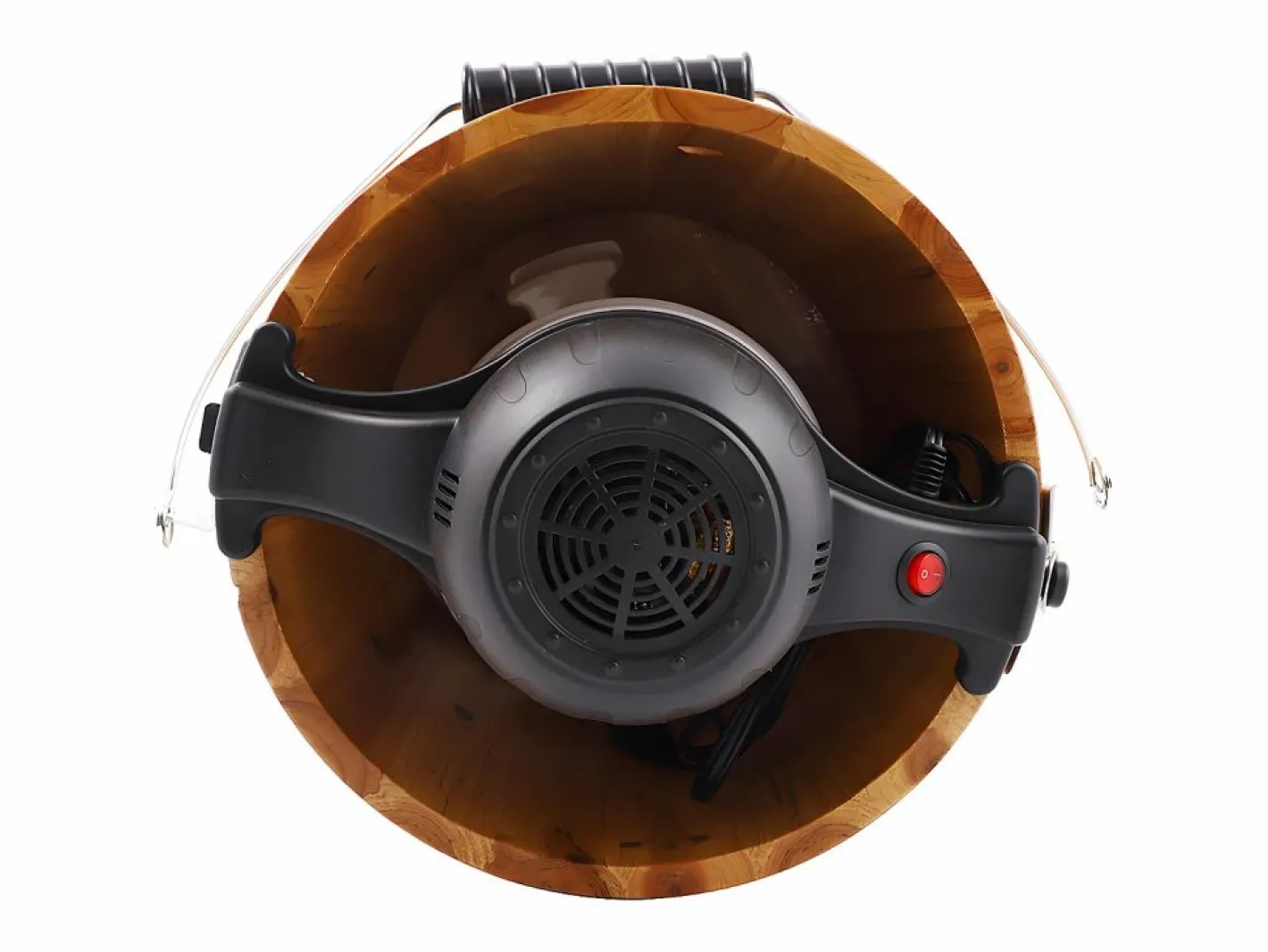 Vente-unique Pequeño Electrodoméstico|Maquina de hacer helado GIVRETO de madera - 3.5 L