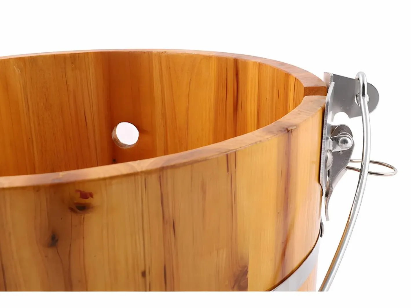 Vente-unique Pequeño Electrodoméstico|Maquina de hacer helado GIVRETO de madera - 3.5 L