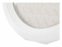Marco para fotos ovalado en resina blanca 20x25 cm Ovally Blanco Hot